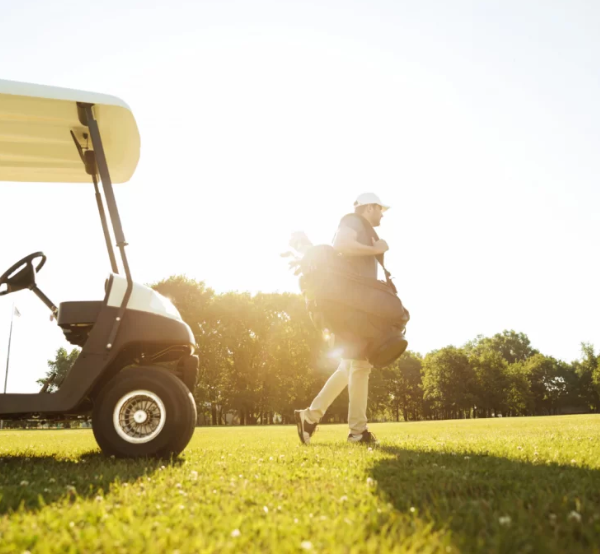 Several touring activities including golfing.