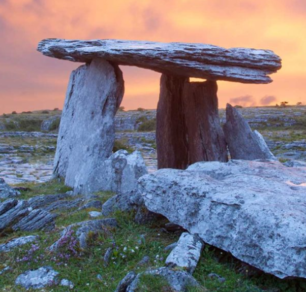 A large-scale place called the cliff of Moher.