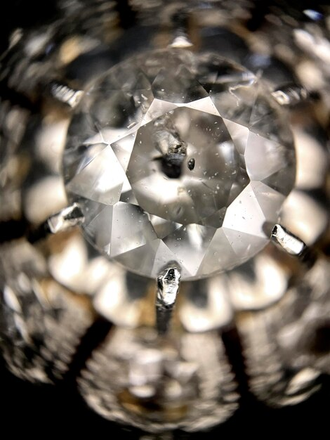 A Waterford crystal glass at the Waterford Crystal factory.