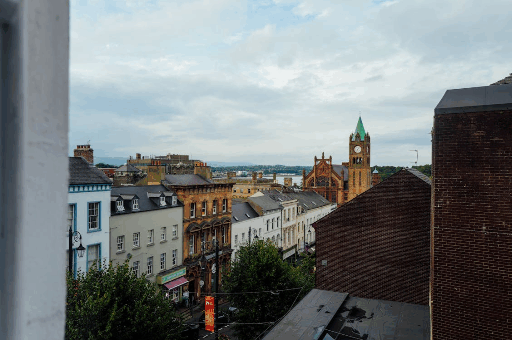 A view of Derry’s historical architecture