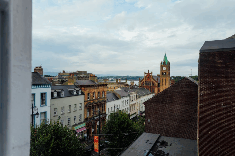A view of Derry’s historical architecture