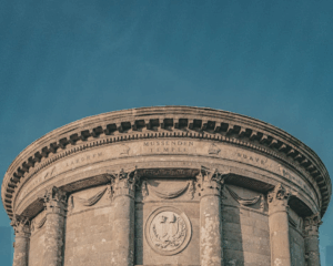 An image of the Mussenden Temple in Ireland