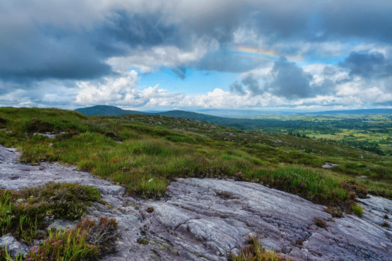 A picturesque valley in Ireland.