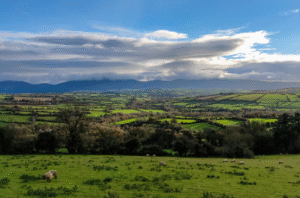 A view of an Irish townland.