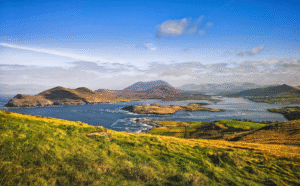  An Irish seashore. 